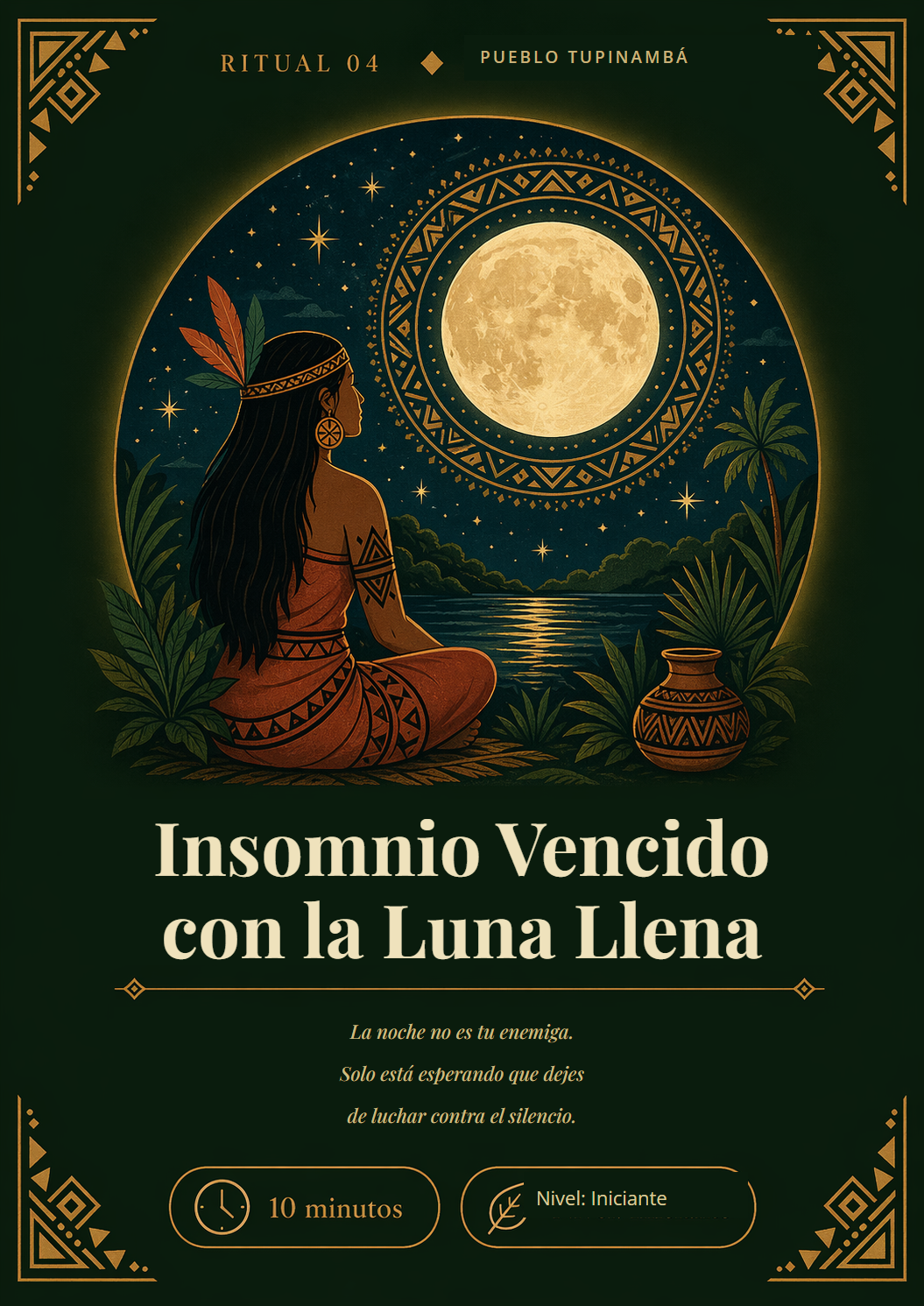 Ritual 04 — Insomnio Vencido con el Ritual de la Luna Llena